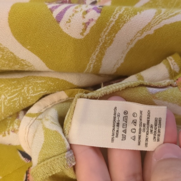 Free people Drift Away Shift boho cold shoulder beach vacation mini dress - Picture 9 of 11